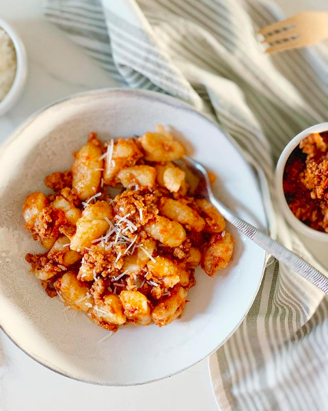 Ricetta economica gnocchi al ragù